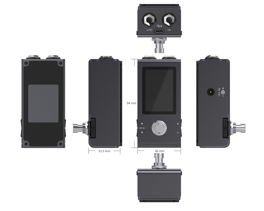 Peterson StroboStomp Mini SSMINI Guitar Strobe Tuner Pedal