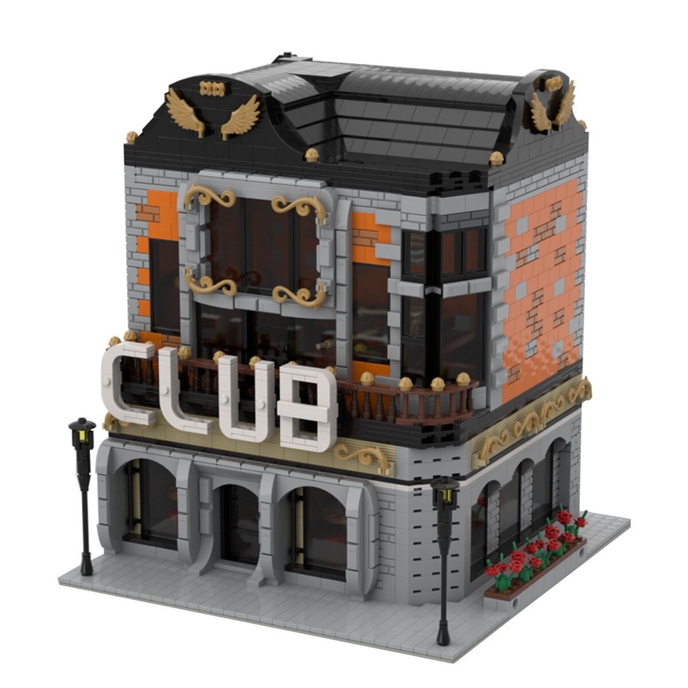 Compatible Modular Building Architecture Model with Interior 3699 Build Moc