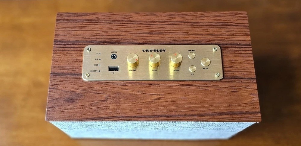 Open Box CR3110A-GY Octave Bluetooth Speaker - Grey