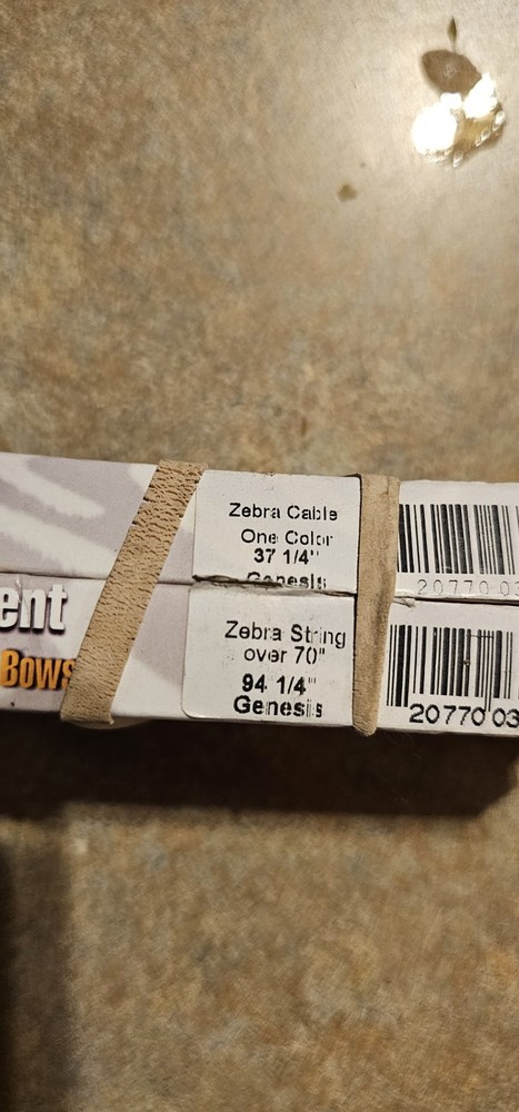 MATHEWS GENESIS STRING AND CABLE SET ( 94 1/4", 37 1/4" cables )