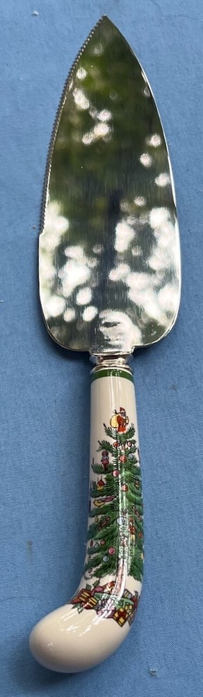 Spode Christmas Tree Pie or Cake Server Spatula MIB