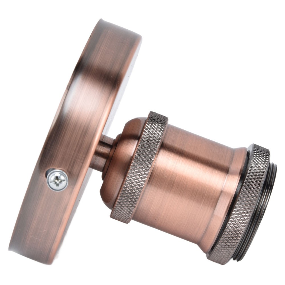 Vintage E26 E27 Lamp Socket Ceiling Lamp Holder with Accessories