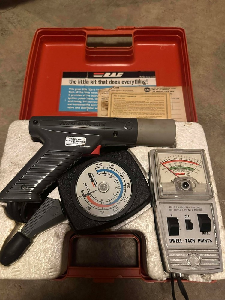 RAC Auto Mechanic Car Compression Tester Tool Kit