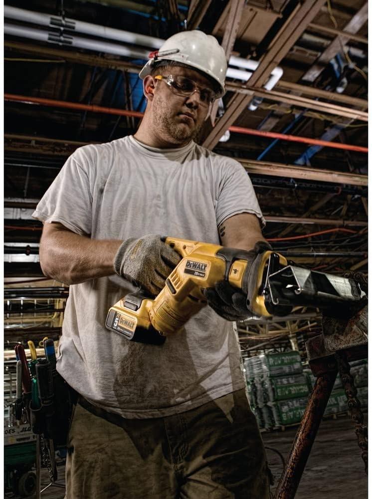 DEWALT 20V MAX Cordless Reciprocating Saw, Compact, Variable Speed, LED Light