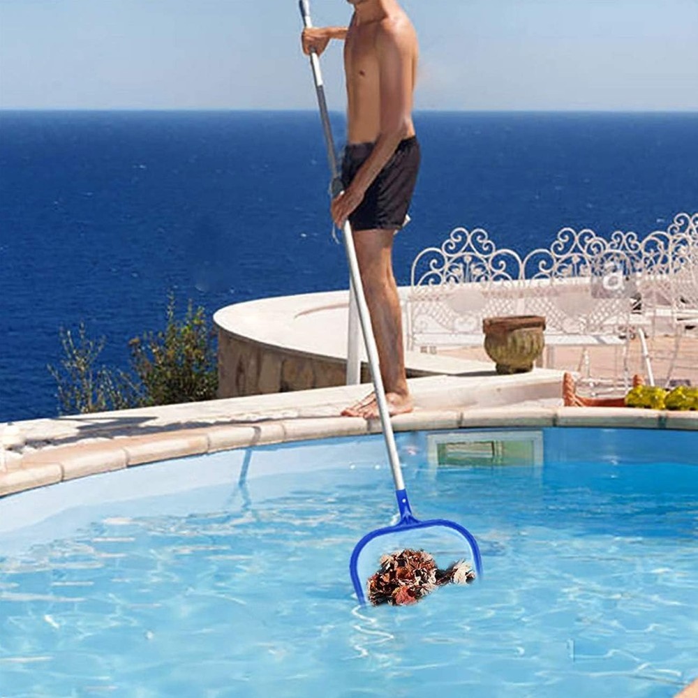 2PCS Pool Leaf Skimmer Nets, Durable Mesh Pool Cleaner Supplies