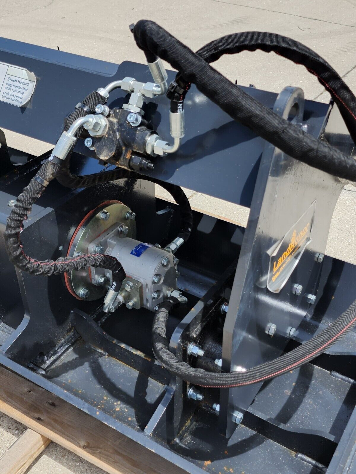 SkidSteer 72" Vibratory Dirt Soil Gravel Plate Compactor Attachment Bobcat CAT