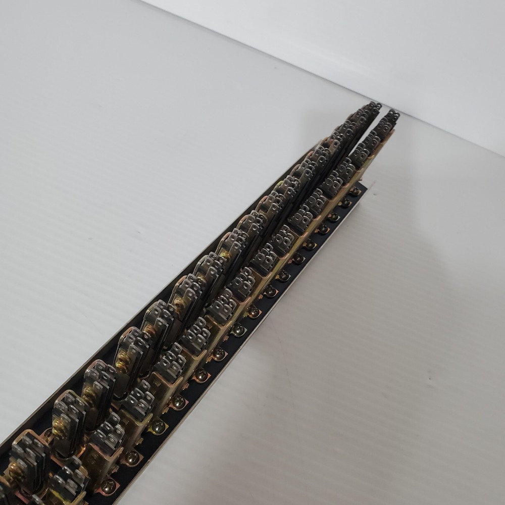 Switchcraft Patchbay Rack Mount Panel 48 Count PJ339 For Equipment Rack