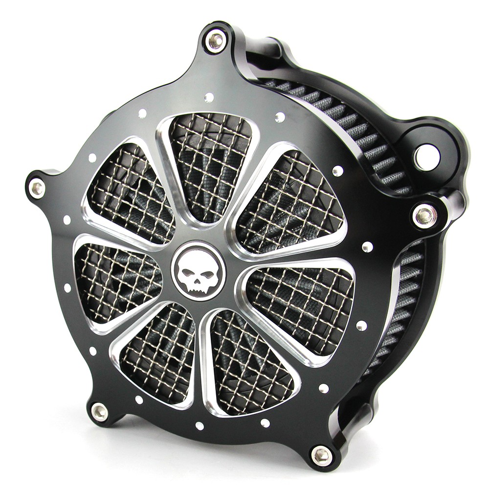 Air Cleaner Intake Filter For Harley Touring Electra Glide Softail 93-07