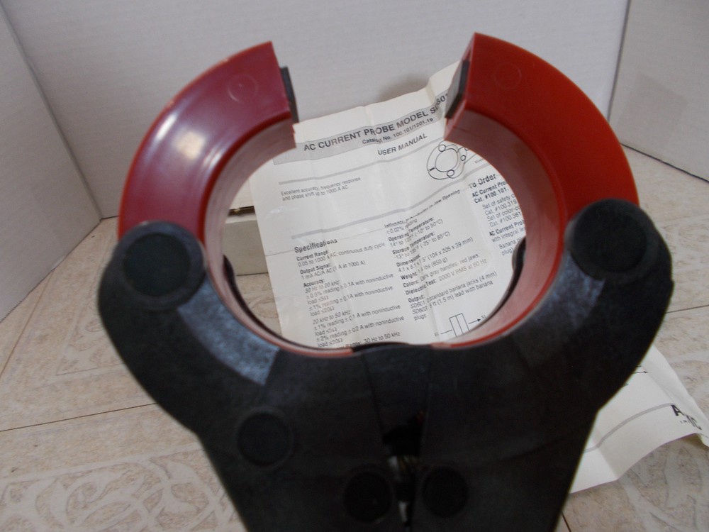 AEMC Instruments AC Current Probe SD601 with Instructions (J-1)