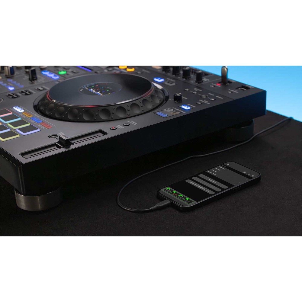 AlphaTheta XDJ-AZ Professional All-in-One DJ Controller System w Rolling Case