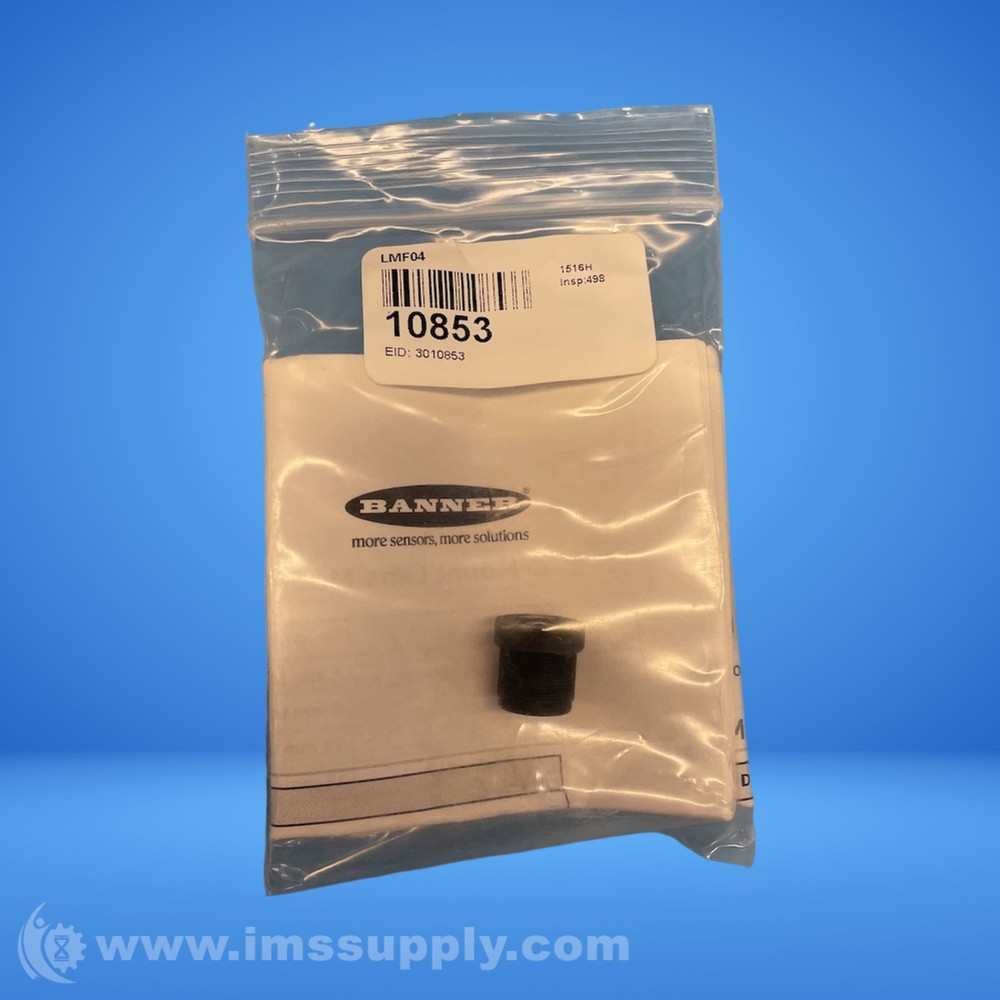 Banner Engineering Corp. LMF04 Microvideo Lense FNFP