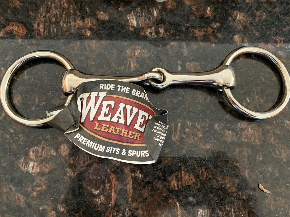 New With Tags Weaver 4 1/4” Snaffle Pony Bit