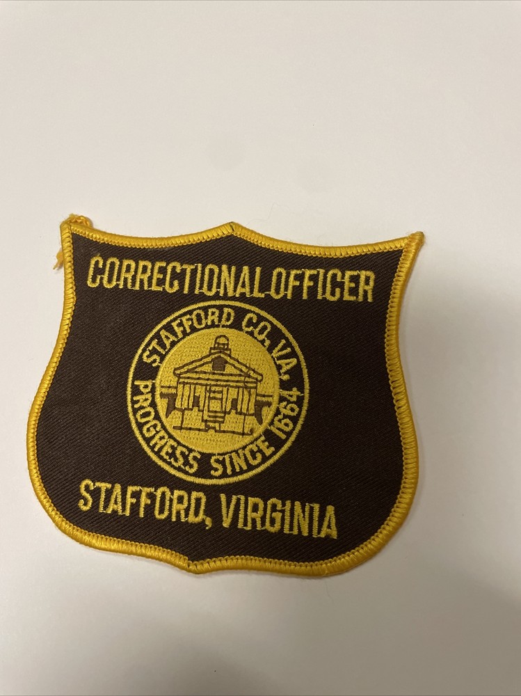 Stanford Virginia Correction Officer Patch