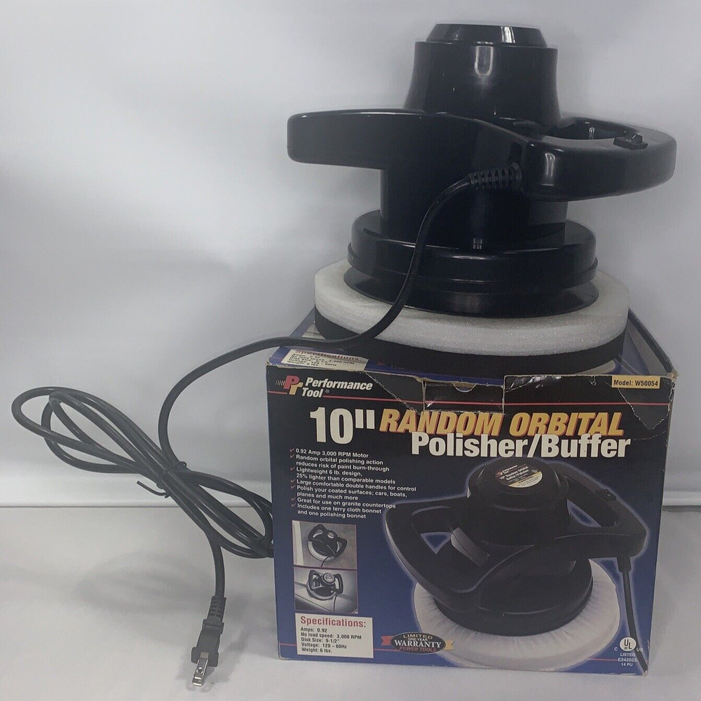 Performance Tool W50054 10 Inch Random Orbital Buffer PT100