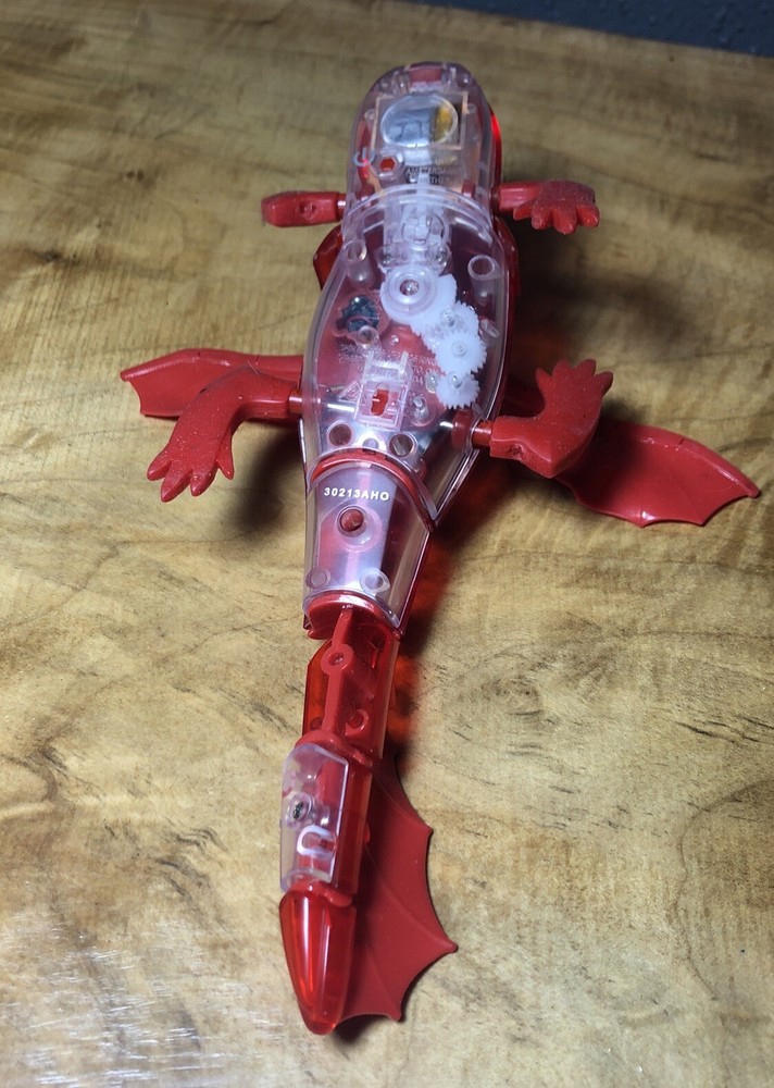 HEXBUG Red Dragon Rechargeable Toy Does Not Include Remote Powers Up With Sound