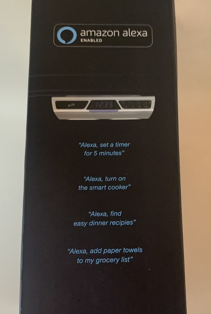 iLive Platinum Wireless Under Cabinet Speaker with Amazon Alexa New Open Box