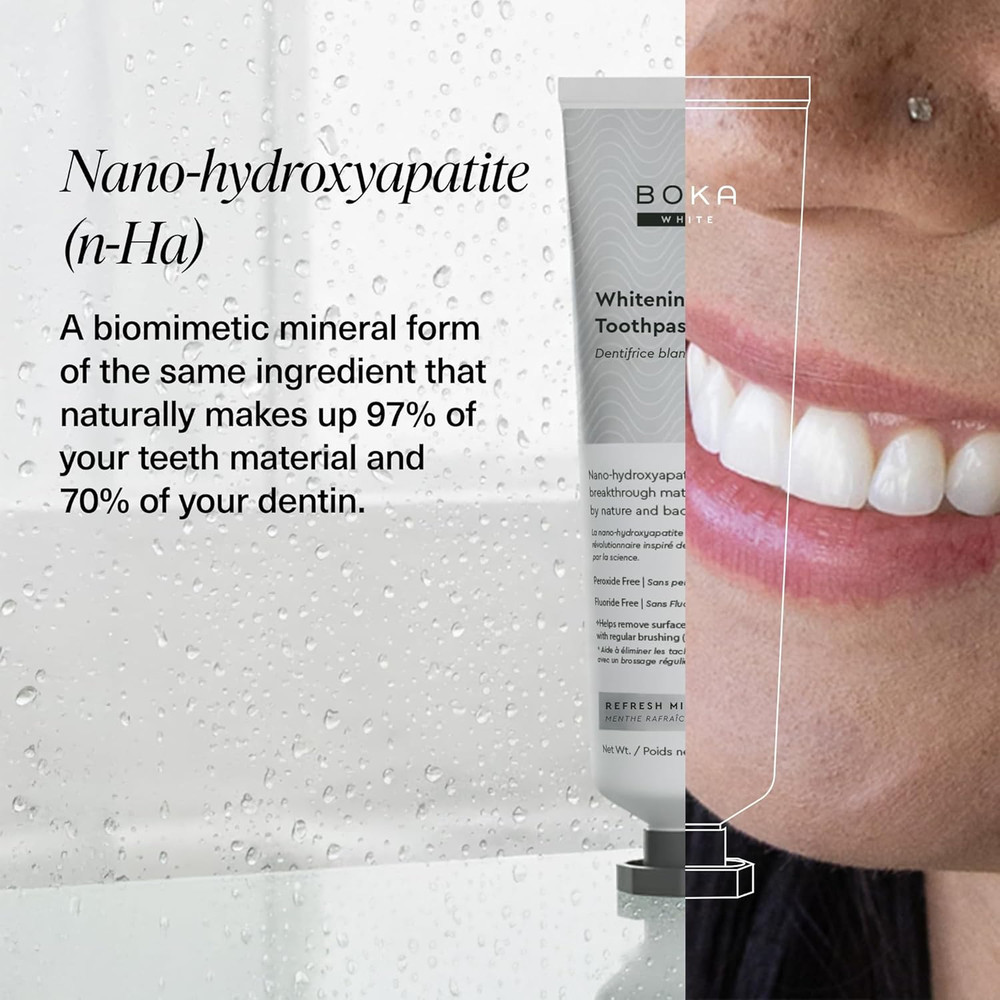 Fluoride Free Toothpaste, Nano Hydroxyapatite Toothpaste, Appropriate for Sensit
