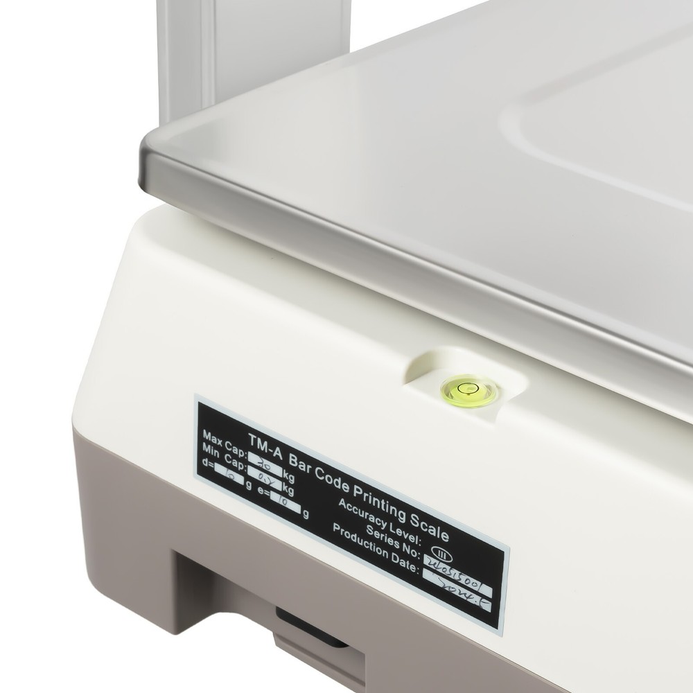 Electronic Weight Scale With Thermal Label Printer Digital Price Computing Scale