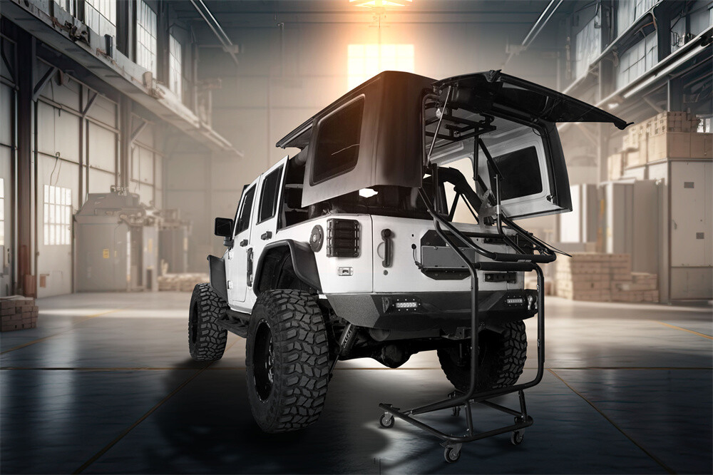 Hardtop Storage Removal Lift Cart Fit 97-24 Jeep Wrangler TJ JK JL & Ford Bronco