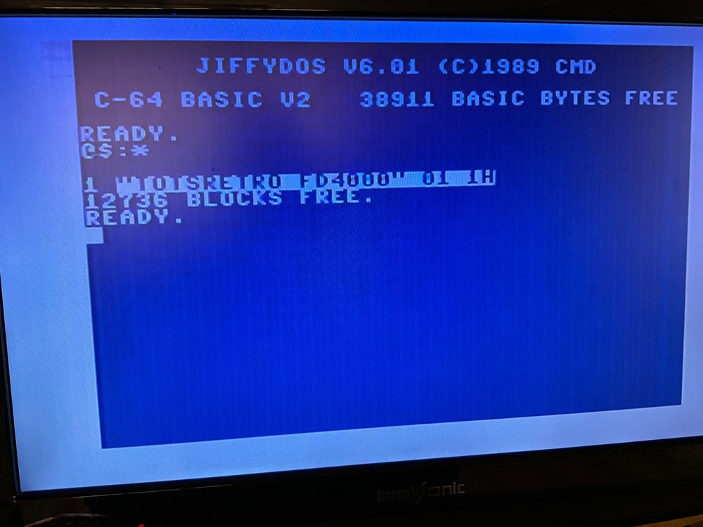 CMD Reproduction FD-4000 Disk Drive For Commodore c64 c128 and more
