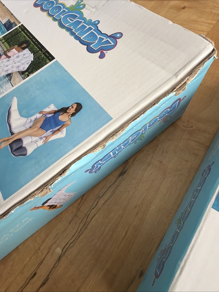 PoolCandy Cowgirl Boot Inflatable Pool Float 54" & Rocket Pop Float 71” Set