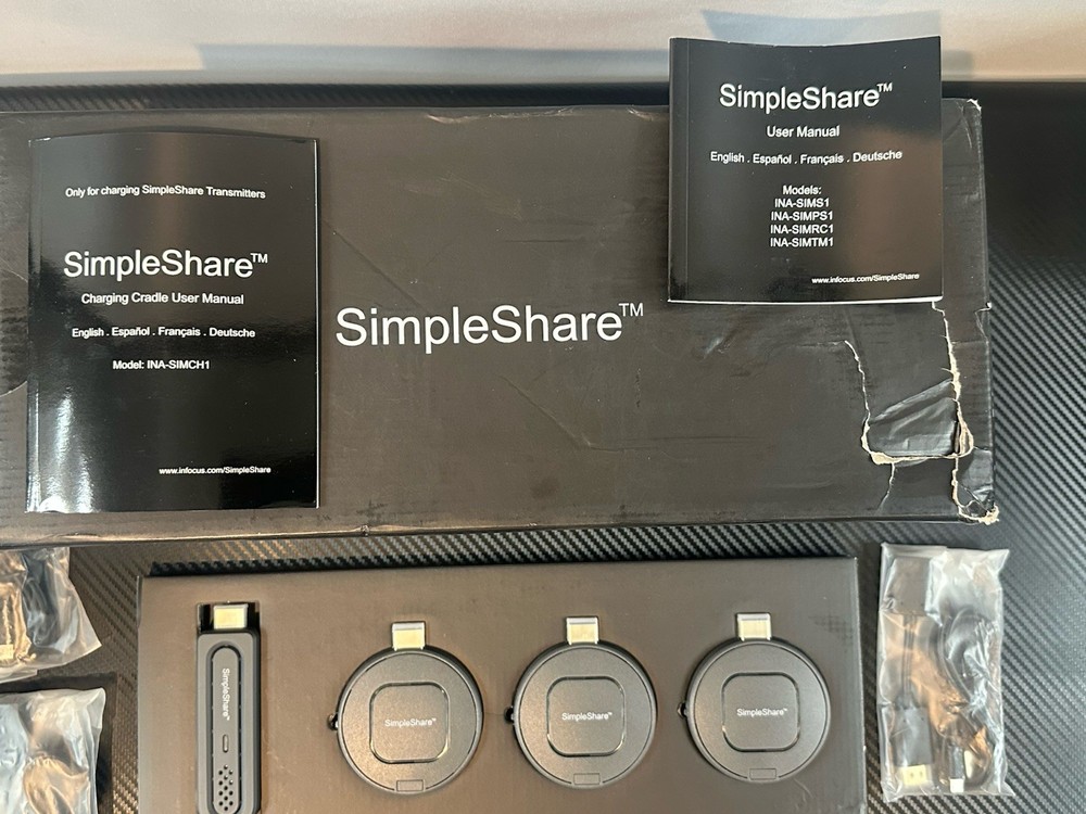 InFocus INA-SIMPS1 SimpleShare Presentation System with Charging Cradle