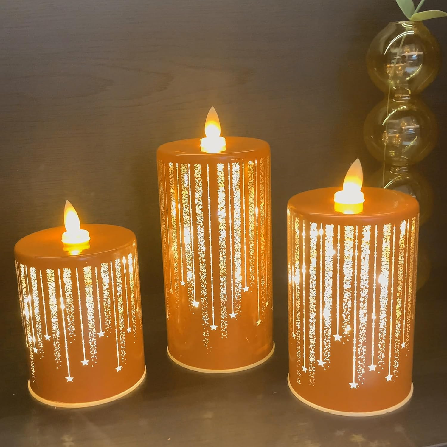 Led Candles Flickering Flameless Candles Battery Operated Fake Electric Luminara