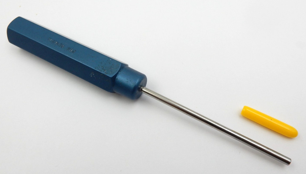 STANDARD BLUE ANODIZED HANDLE CABLE ASSEMBLY PIN REMOVAL TOOL