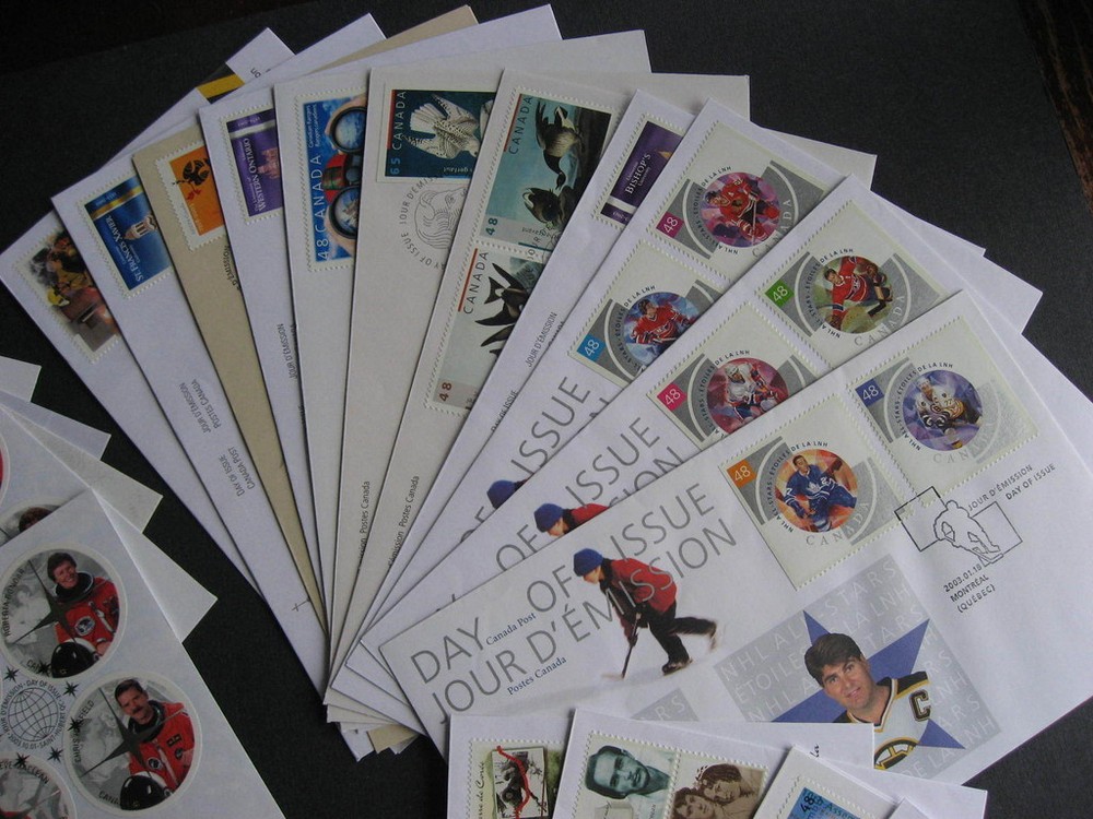 CANADA 36 different FDCs from 2003 a nice group here! PLZ read description!