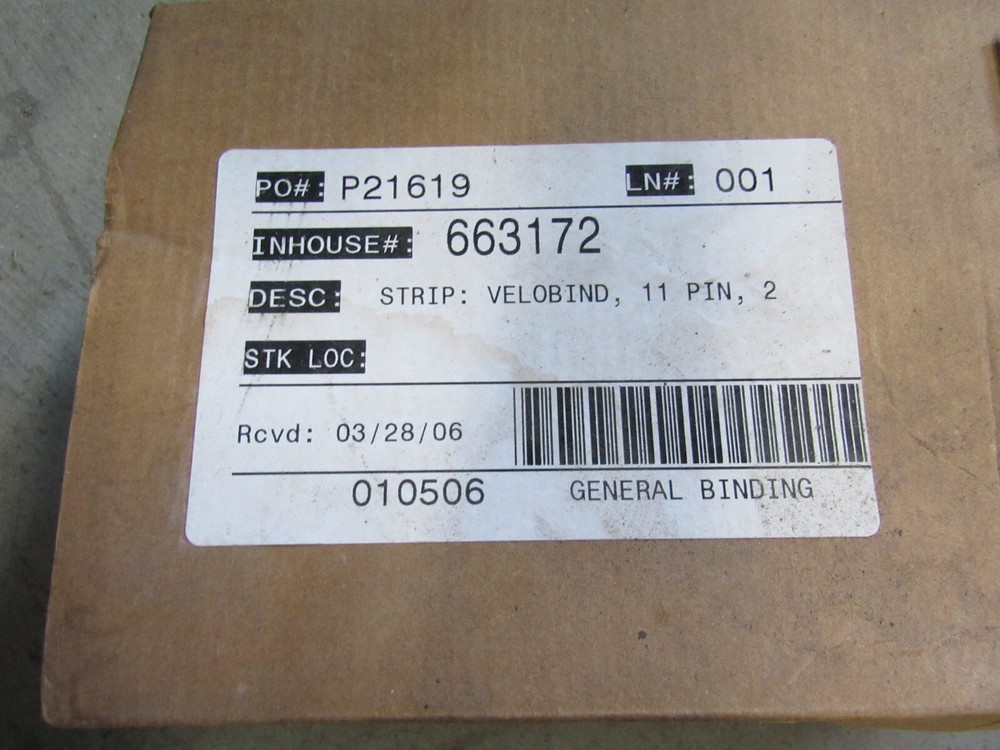 Velobind Strip 663172