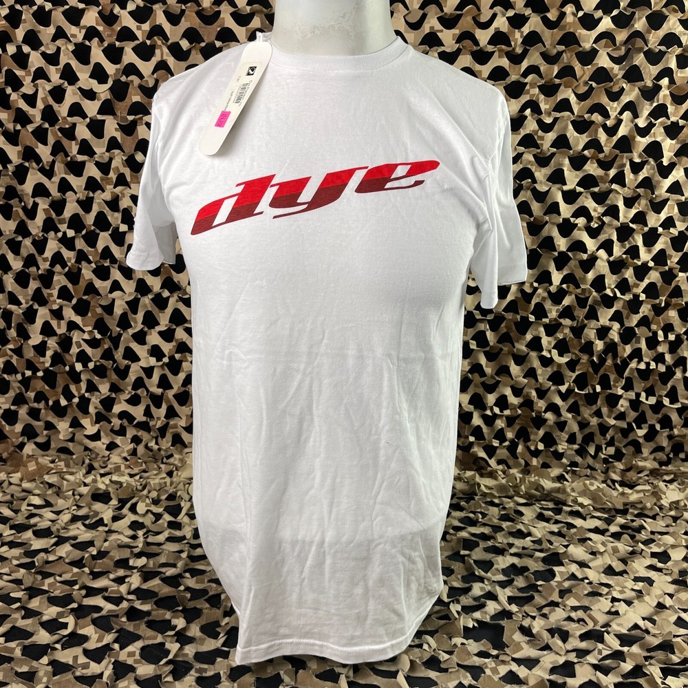New Dye 2018 Split T-Shirt - White/Red - Small