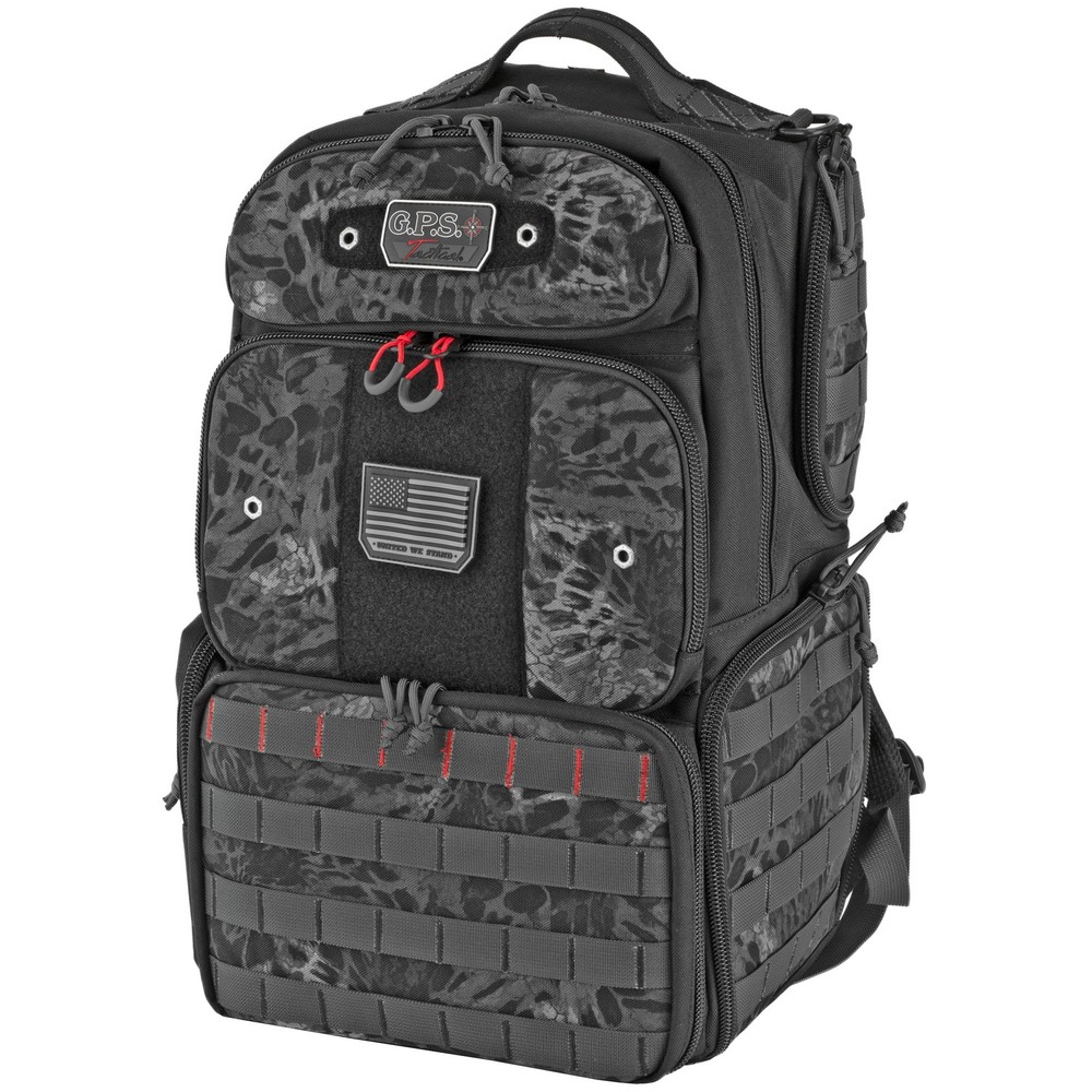 GPS TAC RANGE BACKPACK TALL BLACKOUT
