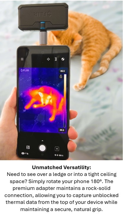 FLIR ONE PRO Android USB-C Adapter Thermal Camera Professional Infrared Imaging