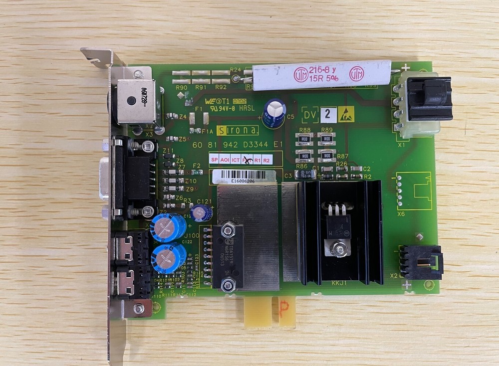 Sirona Dental Systems D3344 Controller Card Module