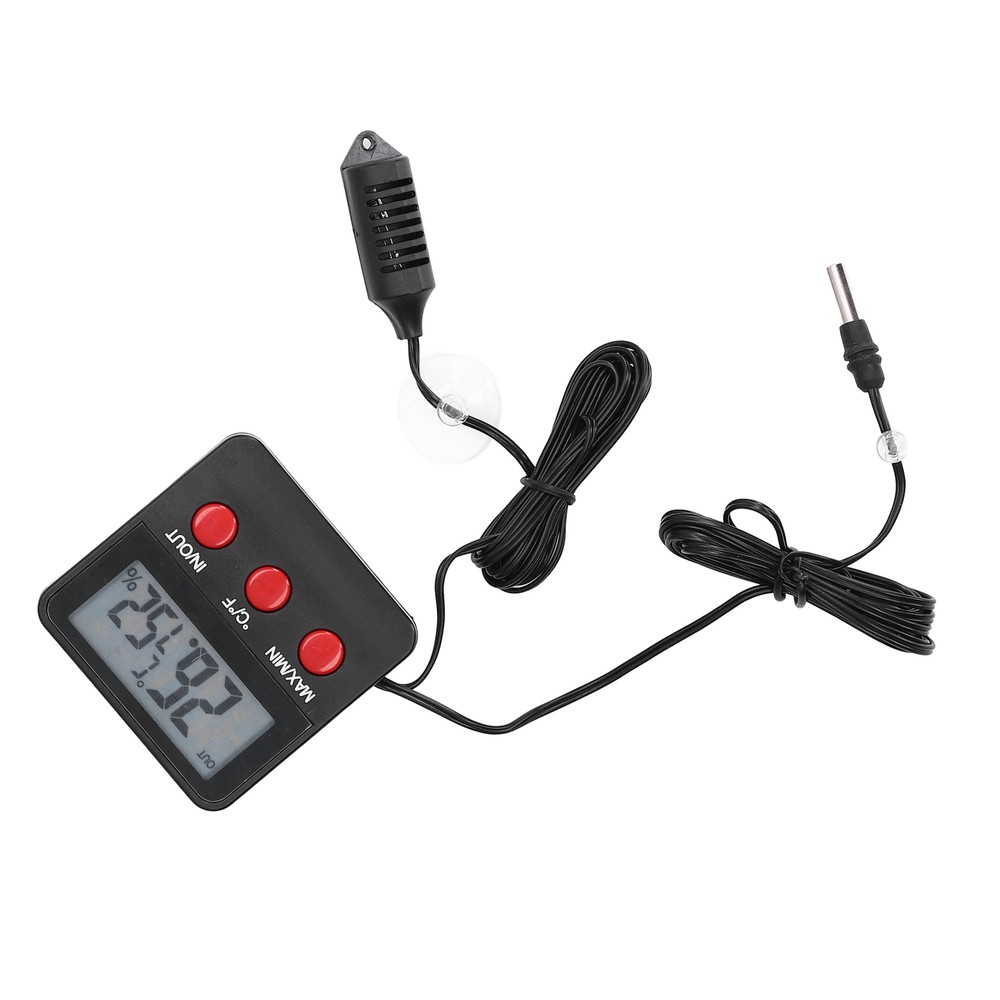 Humidity Temperature Gauge Thermometer Digital Temp Sensor Meter Hygrometer