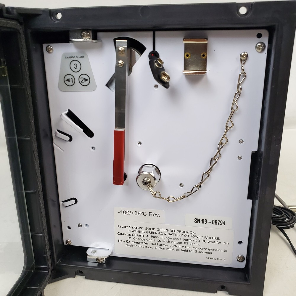 Cobex 6" Temperature Chart Recorder Single Pen Fully Cased