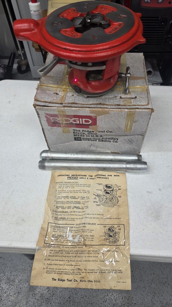 RIDGID 65R Pipe Threader