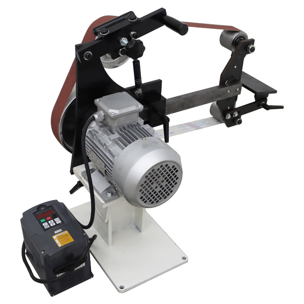 110V Vertical and Horizontal Frequency Conversion Industrial Grade Belt Machine