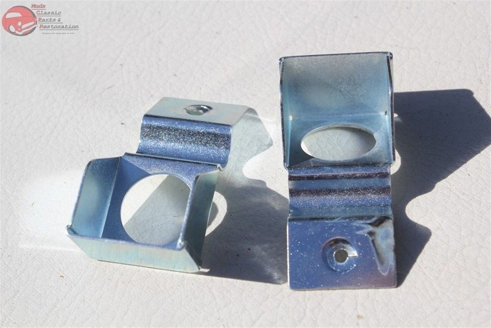 Chevy GM Interior Courtesy Light Lamp Bulb Socket Under Dash Brackets Holders