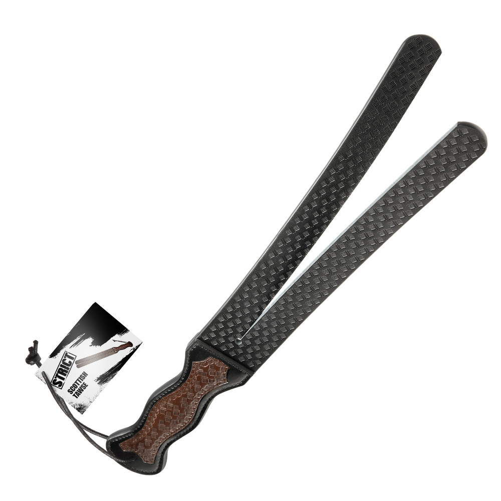 Silicone Split Type Bondage Whip BDSM Spanking Double-belted Paddle Sub/dom