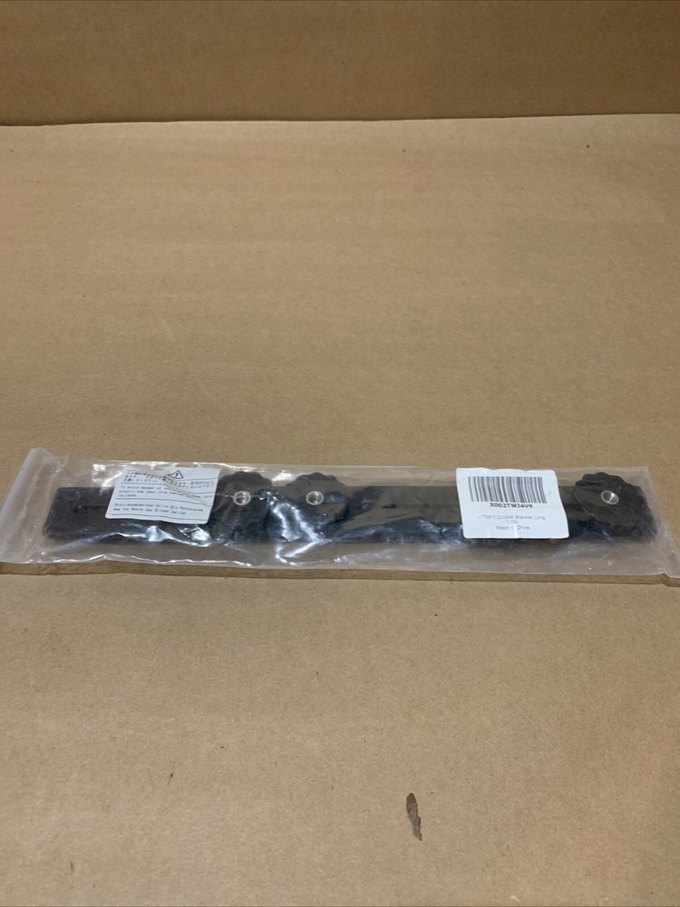 UTEBIT 11 Inch Flash Bracket, Long Dual Camera Mount Flash Bracket Extension Bar