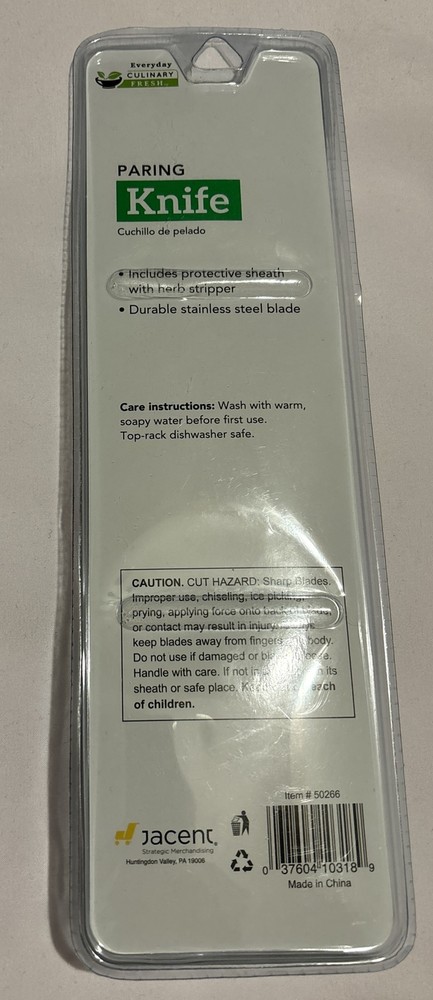 Culinary Fresh 4” Paring Knife