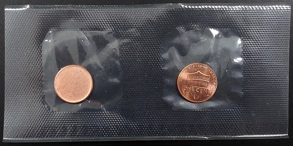 2011 D Lincoln Cent with Type 2 planchet in cellophane!