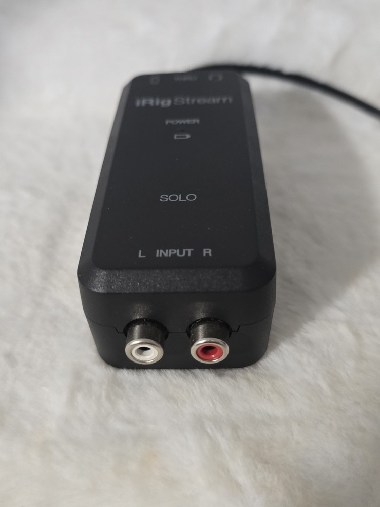 iRig Stream Audio Interface for iOS Android Mac PC Streaming Recording Free Ship