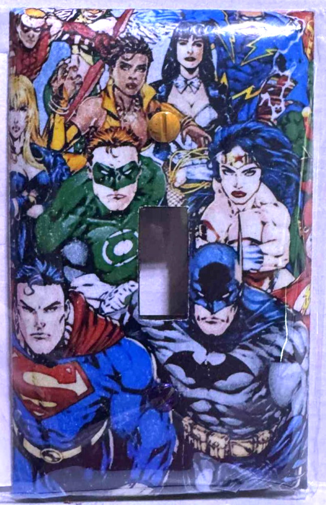 Handmade D.C. Single Light Switch Plate