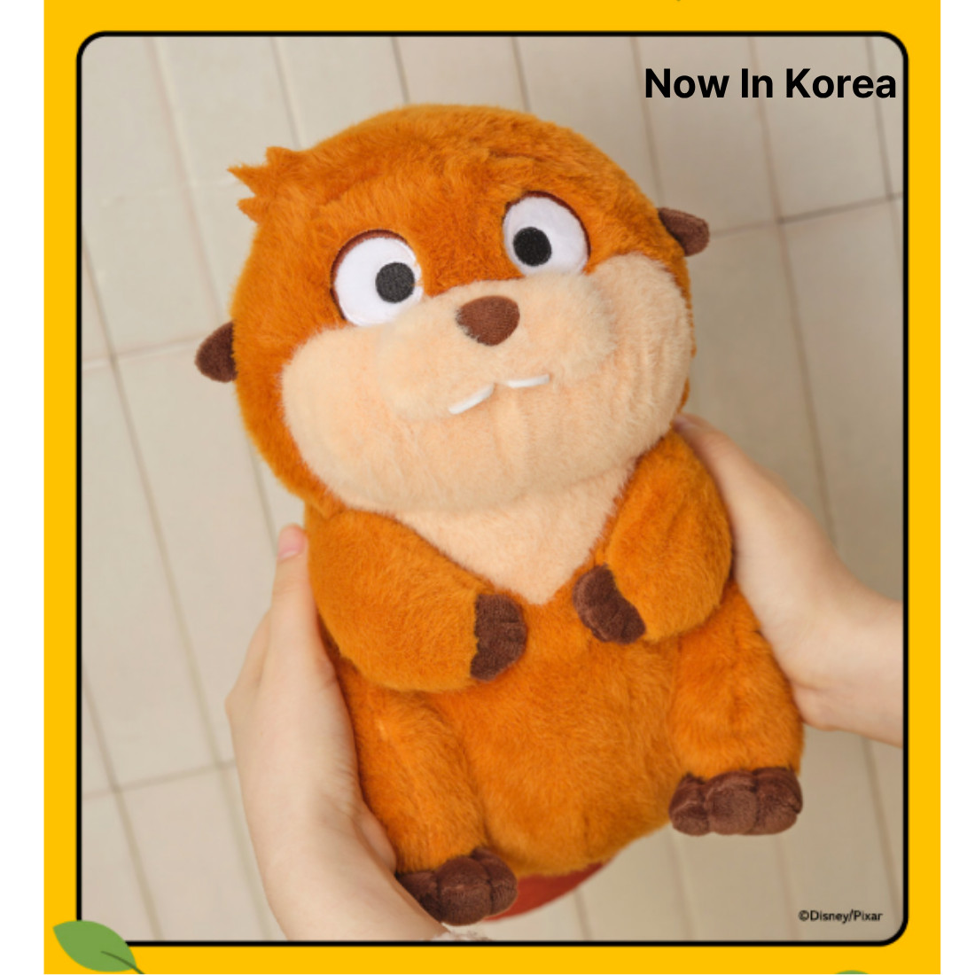 Disney Pixar Hoppers 2026 Movie Official Mabel Plush 25cm 10''from Korea Theater