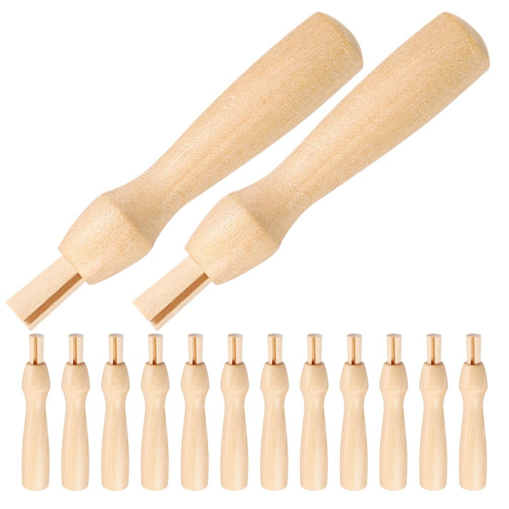 14 Pcs Wool Felting Tool Holder Craft Projects Handle Tools for DIY