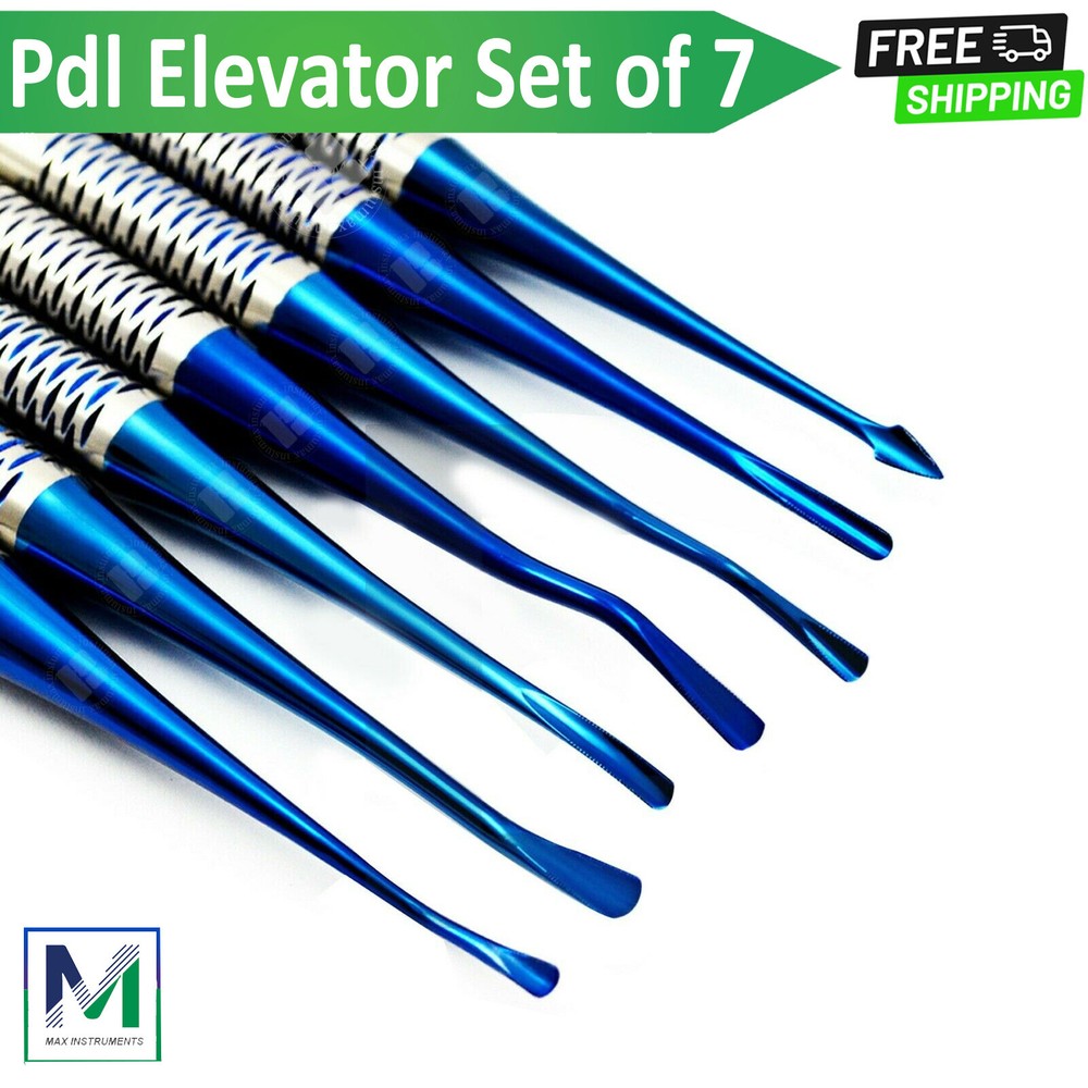 Dental Luxating Elevators PDL Periotome Luxation Root Extracting Extraction Kit