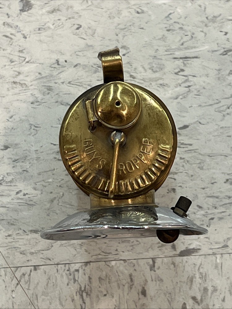 Universal Lamp Carbide Mining Lamp “Guy’s Dropper” 1910s Springfield, IL