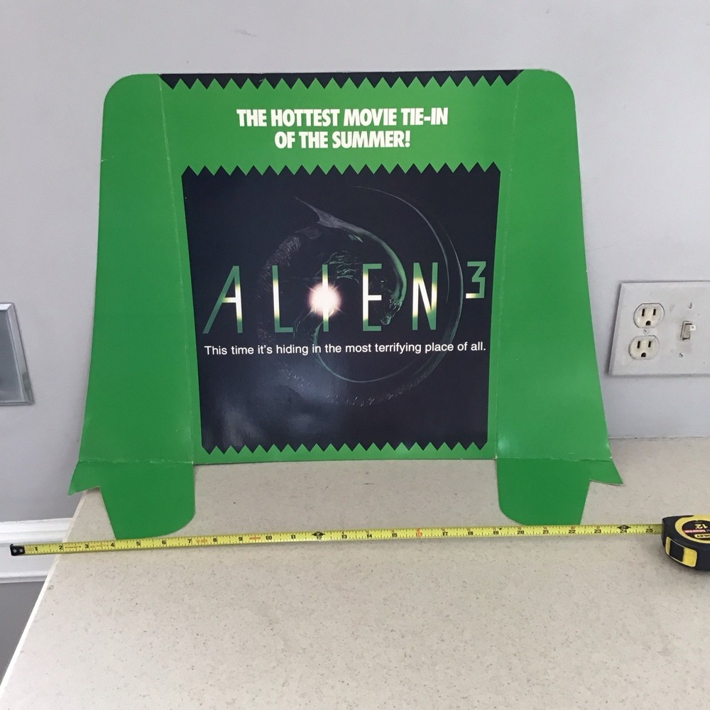 Alien 3 Store Display Header Card